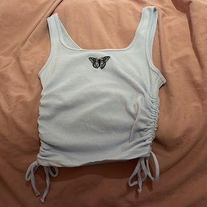 Hollister butterfly tank top